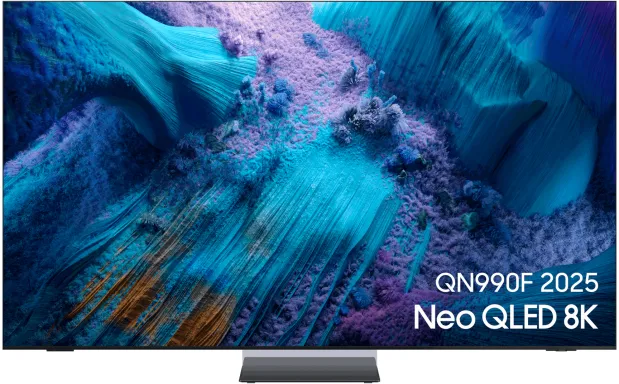 Samsung TV AI Neo QLED 75" QN990F 2025, 8K, Mini LED sans reflet, Boîtier sans fil One Connect<sup>32</sup>