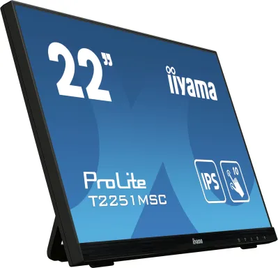 iiyama ProLite T2251MSC-B1 écran plat de PC 54,6 cm (21.5") 1920 x 1080 pixels Full HD LED Écran tactile Multi-utilisateur Noir