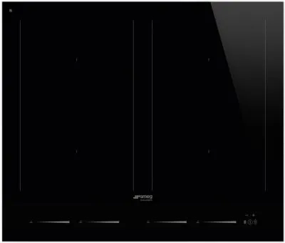 Smeg Dolce Stil Novo SIM1644D plaque Noir Intégré 60 cm Plaque avec zone à induction 4 zone(s)