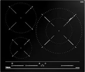 Teka IBC 63320 MSS Noir Intégré 60 cm Plaque avec zone à induction 3 zone(s)