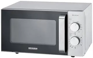 Severin MW 7768 micro-onde Comptoir Micro-ondes grill 20 L 800 W Acier inoxydable