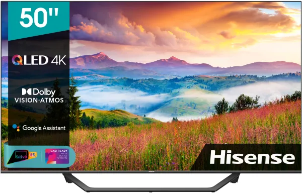 Hisense 50 A7GQ 127 cm (50") 4K Ultra HD Smart TV Wifi Noir, Gris 300 cd/m²