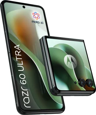 Motorola razr 60 ultra 17,7 cm (6.96") Double SIM Android 15 5G USB Type-C 16 Go 512 Go 4700 mAh Bleu, Vert