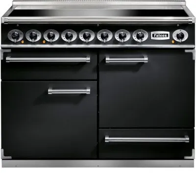 Falcon 1092 Deluxe Induction Cuisinière Electrique Plaque avec zone à induction Noir A