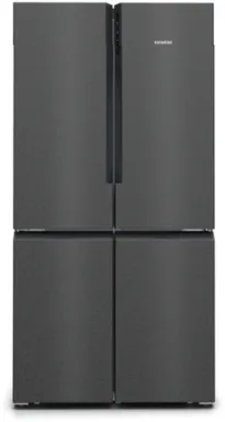 Siemens iQ500 KF96NAXEA frigo américain Pose libre 605 L E Noir, Acier inoxydable