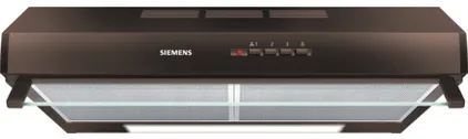 Siemens LU63LCC40 hotte Encastrée Marron 350 m³/h D