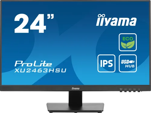 iiyama ProLite XU2463HSU-B1 écran plat de PC 60,5 cm (23.8") 1920 x 1080 pixels Full HD LED Noir