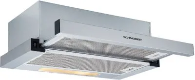 Schneider AG SCHT662AX hotte Semi-intégrée (semi-encastrée) Acier inoxydable 620 m³/h