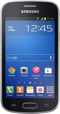 Samsung Galaxy Trend Lite GT-S7390 10,2 cm (4") SIM unique Android 4.1.2 3G Micro-USB B 4 Go 1500 mAh Noir