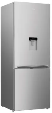 Beko BRCNE560K40DSN réfrigérateur-congélateur Pose libre 510 L E Gris