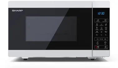 Sharp YC-MG51E-W micro-onde Comptoir Micro-ondes grill 25 L 900 W Noir, Blanc