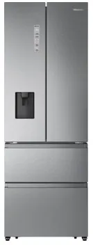 Hisense RF632N4WIE1 frigo américain Pose libre 485 L E Acier inoxydable