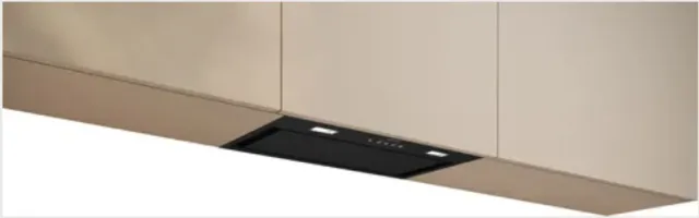 Neff D75NAC1S0B hotte Encastrée Noir A 595 m³/h