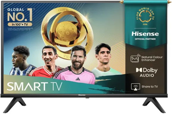 Hisense 40A4Q TV 101,6 cm (40") HD Smart TV Wifi Noir 200 cd/m²
