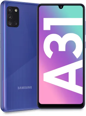 Samsung Galaxy A31 SM-A315G/DS 16,3 cm (6.4") Double SIM 4G USB Type-C 4 Go 64 Go 5000 mAh Bleu