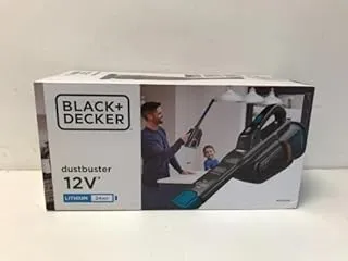 Black & Decker BHHV320B-GB aspirateur de table Noir, Bleu Sans sac