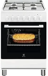 Electrolux LKK620000W Cuisinière Electrique Gaz Blanc