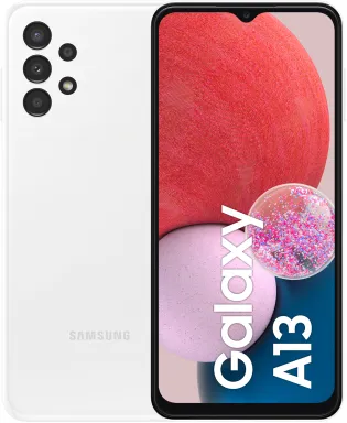 Samsung Galaxy A13 SM-A135F 16,8 cm (6.6") Double SIM Android 12 4G USB Type-C 4 Go 128 Go 5000 mAh Blanc