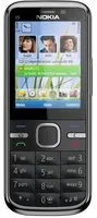 Nokia C5-00 5,59 cm (2.2") SIM unique Symbian OS 9.3 3G 0,125 Go 1050 mAh Noir