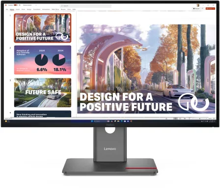 Lenovo ThinkVision P27QD-40 LED display 68,6 cm (27") 2560 x 1440 pixels Wide Quad HD Noir