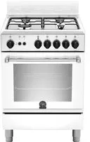 Bertazzoni La Germania Americana AMN604GEVSWE four et cuisinière Gaz Blanc A+