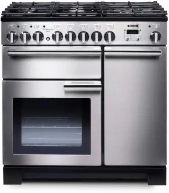 Falcon Deluxe 90 Cuisinière Electrique Gaz Acier inoxydable A