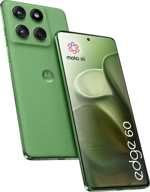 Motorola edge 60 16,9 cm (6.67") Double SIM Android 15 5G USB Type-C 12 Go 512 Go 5200 mAh Vert