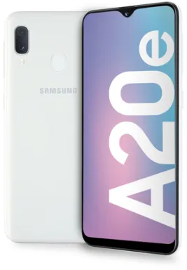 Samsung Galaxy A20e SM-A202 14,7 cm (5.8") Double SIM Android 9.0 4G USB Type-C 3 Go 32 Go 3000 mAh Blanc