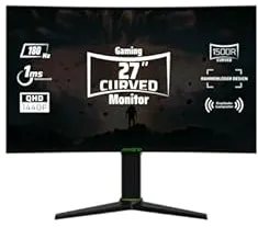 Monster Notebook ACG02-MON27200-00 LED display 68,6 cm (27") 2560 x 1440 pixels 2K Ultra HD Noir