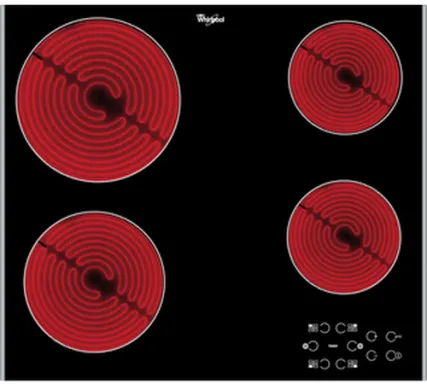 Whirlpool AKT 8090 LX Noir Intégré Céramique 4 zone(s)