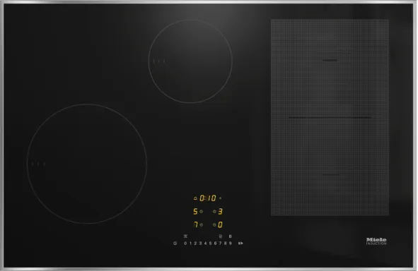 Miele KM 7474 FR Noir Intégré Plaque avec zone à induction 4 zone(s)