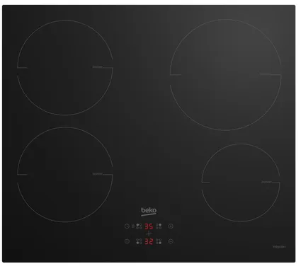 Beko HQI64400MT plaque Noir Intégré 60 cm Plaque avec zone à induction 4 zone(s)