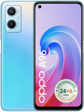 OPPO A96 16,7 cm (6.59") Double SIM Android 11 4G USB Type-C 8 Go 128 Go 5000 mAh Bleu