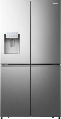 Hisense RQ760N4AIF frigo américain Pose libre 540 L F Acier inoxydable