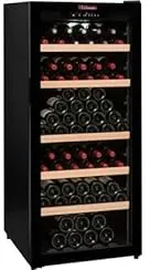 La Sommelière CTV178 refroidisseur à vin Refroidisseur de vin compresseur Pose libre Noir 165 bouteille(s)