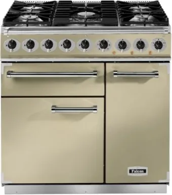 Falcon Deluxe 900 Cuisinière Electrique Gaz Crème A