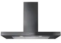 Rangemaster UNBHDS100SL hotte Montée au mur Noir B 620 m³/h