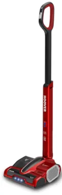 Hoover CLEVERY CV 216 RB Electric broom Batterie Sec Cyclonique Sans sac 0,8 L Noir, Rouge, Argent