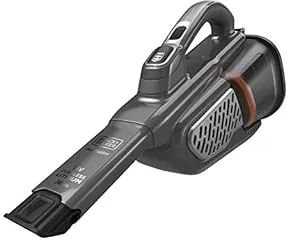 Black & Decker BHHV520JF-QW aspirateur de table Noir, Argent, Titane Sans sac