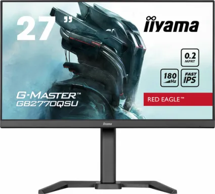 iiyama G-MASTER GB2770QSU-B6 écran plat de PC 68,6 cm (27") 2560 x 1440 pixels 2K Ultra HD LCD Noir