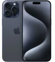 Apple iPhone 15 Pro Max 17 cm (6.7") Double SIM iOS 17 5G USB Type-C 256 Go Titane, Bleu