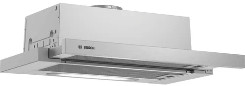 Bosch Serie 4 DFT63AC50 hotte Semi-intégrée (semi-encastrée) Argent 360 m³/h D