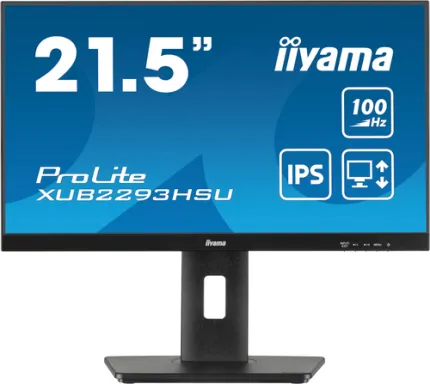 iiyama ProLite XUB2293HSU-B6 écran plat de PC 54,6 cm (21.5") 1920 x 1080 pixels Full HD LED Noir