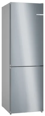 Bosch Serie 4 KGN362IDF réfrigérateur-congélateur Pose libre 321 L D Acier inoxydable