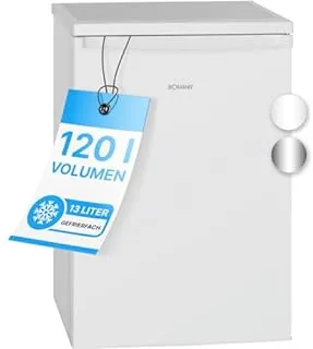 Bomann KS 2184 frigo combine Pose libre 120 L E Blanc