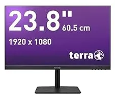 Wortmann AG TERRA 3030221 écran plat de PC 60,5 cm (23.8") 1920 x 1080 pixels Full HD LED Noir