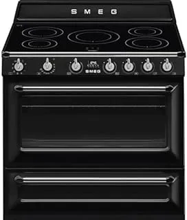 Smeg Victoria TR90IBL2 four et cuisinière Electrique Plaque avec zone à induction Noir A