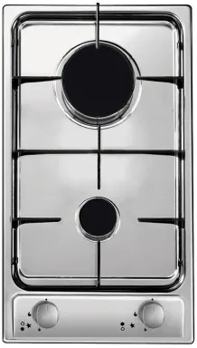 Candy Idea CDG32/1SPX Acier inoxydable Intégré Gaz 2 zone(s)