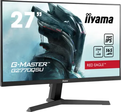 iiyama G-MASTER G2770QSU-B1 écran plat de PC 68,6 cm (27") 2560 x 1440 pixels Wide Quad HD LCD Noir