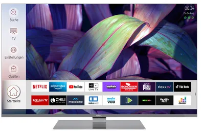Kendo 55 QLED 9231 TS TV 139,7 cm (55") 4K Ultra HD Smart TV Wifi Gris 350 cd/m²